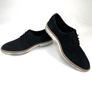 ECCO Dress Shoes Womens 37 Modern Tailored Tie Oxford Black Leather 27140359075